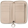 image:imagekate spade new york Halo Fine Grain Leather Medium Zip Around WalletCream