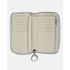 image:imagekate spade new york Halo Fine Grain Leather Medium Zip Around WalletEnglish Sea