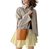 image:imagekate spade new york Halo Fine Grain Leather Mini BucketBaked Amber