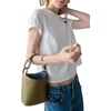 image:imagekate spade new york Halo Fine Grain Leather Mini BucketGlazed Dried Thyme