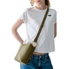 image:imagekate spade new york Halo Fine Grain Leather Mini BucketGlazed Dried Thyme