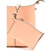 image:imagekate spade new york Halo Fine Grain Leather Mini BucketLight Cantaloupe