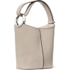 image:imagekate spade new york Halo Fine Grain Leather Mini BucketMilk Glass Suede