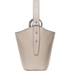 image:imagekate spade new york Halo Fine Grain Leather Mini BucketMilk Glass Suede