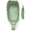 image:imagekate spade new york Halo Fine Grain Leather Mini BucketStudded Crisp Sage