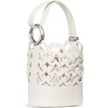 image:imagekate spade new york Halo Fine Grain Leather Mini BucketWoven Cream
