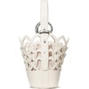 image:imagekate spade new york Halo Fine Grain Leather Mini BucketWoven Cream