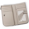 image:imagekate spade new york Halo Fine Grain Leather Small Slim Bifold WalletCream