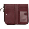 image:imagekate spade new york Halo Fine Grain Leather Small Slim Bifold WalletGlazed Hot Fudge