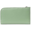 image:imagekate spade new york Halo Fine Grain Leather Small Slim Bifold WalletStudded Crisp Sage