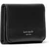 image:imagekate spade new york Halo Glazed Leather Card Case Trifold WalletBlack