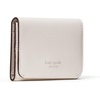 image:imagekate spade new york Halo Glazed Leather Card Case Trifold WalletCream