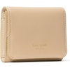 image:imagekate spade new york Halo Glazed Leather Card Case Trifold WalletTaupe