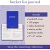 image:imagekate spade new york Hardcover Bucket List Journal with 150 Pages Bookmark Pocket and Prompts Travel Journal for Women Mindful