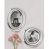 image:imagekate spade new york Home Decor Picture This 5X5 Puffed Frame Metal Material Spot Clean Holds 1 5X5 Photo Picture Frames Kids Room Decor Playroom Tabletop Decoration Design Silver 1 Piece5x7 Silver Frame