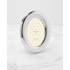 image:imagekate spade new york Home Decor Picture This 5X5 Puffed Frame Metal Material Spot Clean Holds 1 5X5 Photo Picture Frames Kids Room Decor Playroom Tabletop Decoration Design Silver 1 Piece5x7 Silver Frame