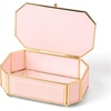 image:imagekate spade new york I Treasure You Clear Jewelry BoxPink