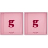 image:imagekate spade new york Initial Decorative Initial Tray Personalized Acrylic Vanity Letter Tray Just Mine TG