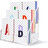 image:imagekate spade new york Initial Notepad Paper Pad with 100 Blank Sheets 7 x 475 Small Writing Pad for Desktop Notes M PinkJ Red