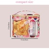 image:imagekate spade new york Insulated Lunch Tote Small Lunch Cooler Cute Lunch Bag for Women Thermal Bag with Double Zipper Close and Carrying Handle Floral