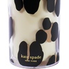 image:imagekate spade new york Insulated Tumbler with Reusable Straw Leopard Print 24 Ounce Acrylic Travel Cup with Lid Forest FelineMulticolor