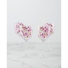 image:imagekate spade new york Its Raining Confetti Coupe Glasses Set Of 4Wine Glasses