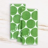 image:imagekate spade new york Joy Dot Kitchen Towels 2Pack Set Absorbent 100 Cotton Velour Navy BlueCream 17x28GreenCream