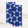 image:imagekate spade new york Joy Dot Kitchen Towels 2Pack Set Absorbent 100 Cotton Velour Navy BlueCream 17x28Navy BlueCream