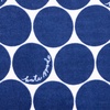 image:imagekate spade new york Joy Dot Kitchen Towels 2Pack Set Absorbent 100 Cotton Velour Navy BlueCream 17x28Navy BlueCream