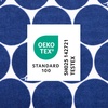 image:imagekate spade new york Joy Dot Kitchen Towels 2Pack Set Absorbent 100 Cotton Velour Navy BlueCream 17x28Navy BlueCream