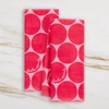 image:imagekate spade new york Joy Dot Kitchen Towels 2Pack Set Absorbent 100 Cotton Velour Navy BlueCream 17x28RedRose Pink