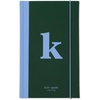 image:imagekate spade new york Just Mine Notebook Journal Monogram Cloth Hardcover Journal 825 x 525 Diary Includes 168 Lined Pages SK
