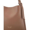 image:imagekate spade new york Knott Pebbled Leather Shoulder Bag BlackWarm Acorn