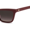 image:imagekate spade new york Ks Aisha 2S Rectangular SunglassesBrugundy Gold