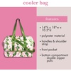 image:imagekate spade new york Large Capacity Insulated Cooler Tote Bag Soft Sided Portable Beach Cooler with Shoulder Strap Hidden Garden