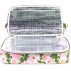 image:imagekate spade new york Large Capacity Insulated Cooler Tote Bag Soft Sided Portable Beach Cooler with Shoulder Strap Hidden Garden