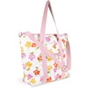 image:imagekate spade new york Large Capacity Insulated Cooler Tote Bag Soft Sided Portable Beach Cooler with Shoulder StrapSpring Pansies