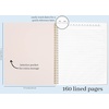 image:imagekate spade new york Large College Ruled Notebook 11 x 95 Spiral Notebook with 160 PagesGold Dot with Script