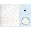 image:imagekate spade new york Large College Ruled Notebook 11 x 95 Spiral Notebook with 160 PagesGold Dot with Script