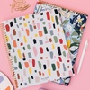image:imagekate spade new york Large College Ruled Notebook 11 x 95 Spiral Notebook with 160 PagesPainterly Strokes