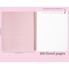 image:imagekate spade new york Large College Ruled Notebook 11 x 95 Spiral Notebook with 160 PagesRise and Shine