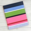 image:imagekate spade new york Large College Ruled Notebook 11 x 95 Spiral Notebook with 160 PagesSunny Day Stripe