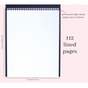 image:imagekate spade new york Large College Ruled Notebook Top Spiral Notebook with 160 Pages 1175 x 85 Writing Pad Paint by NumbersAdventure Stripe