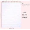 image:imagekate spade new york Large College Ruled Notebook Top Spiral Notebook with 160 Pages 1175 x 85 Writing Pad Paint by NumbersDo It All