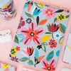 image:imagekate spade new york Large College Ruled Notebook Top Spiral Notebook with 160 Pages 1175 x 85 Writing Pad Paint by NumbersSafari Floral