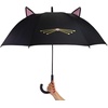 image:imagekate spade new york Large Lightweight Travel Umbrella Black Cat