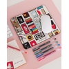 image:imagekate spade new york Leatherette Mouse Pad 9 x 8 Mouse Mat with NonSlip Back Cute Mouse Pad for Office Desk BookshelfPurse Matchbook