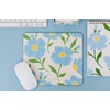 image:imagekate spade new york Leatherette Mouse Pad 9 x 8 Mouse Mat with NonSlip Back Cute Mouse Pad for Office Desk Sunshine Floral