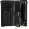 image:imagekate spade new york Leila Pebbled Leather Medium Compact Bifold WalletBlack