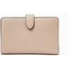 image:imagekate spade new york Leila Pebbled Leather Medium Compact Bifold WalletWarm Beige Multi